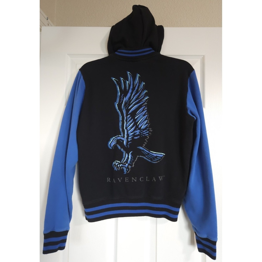 Harry Potter Ravenclaw Varsity Jacket Unisex Letterman Hoodie Jacket XS Academia